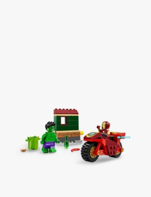 LEGO: LEGO® Marvel Avengers Iron Man with Bike and The Hulk playset