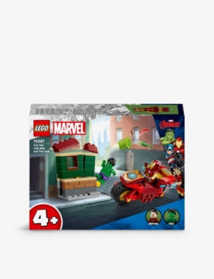 LEGO: LEGO® Marvel Avengers Iron Man with Bike and The Hulk playset