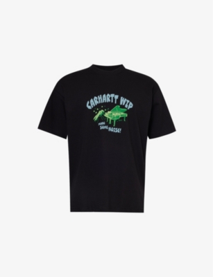CARHARTT WIP: Noise graphic-print relaxed-fit cotton-jersey T-shirt