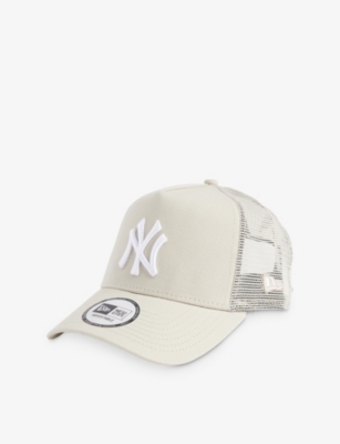 NEW ERA: New York Yankees Essential logo-embroidered cotton trucker cap