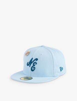 NEW ERA: 59FIFTY New Era Script logo-embroidered cotton baseball cap