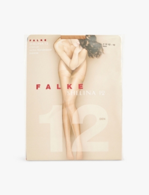 FALKE: Shelina 12 denier woven-blend stockings