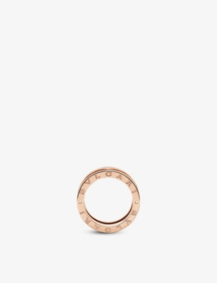 BVLGARI: B.zero1 18ct rose gold ring