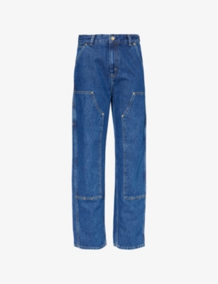 CARHARTT WIP: Nashua straight-leg mid-rise denim jeans