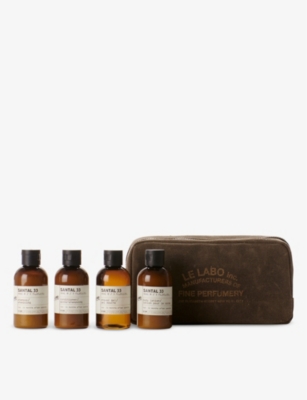 Shop Le Labo Santal 33 Body And Hair Travel Gift Set