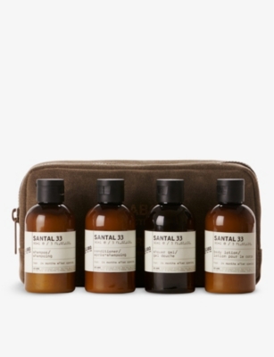 LE LABO: Santal 33 body and hair travel gift set