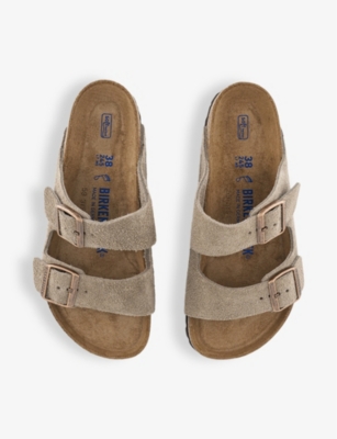 Arizona double-strap suede sandals
