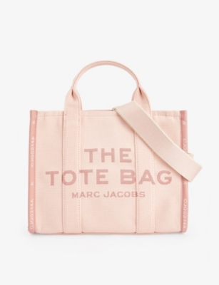 Shop Marc Jacobs Womens  The Medium Tote Cotton-blend Tote Bag In Rose