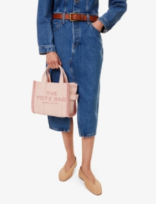 MARC JACOBS: The Small Tote cotton-blend canvas tote bag