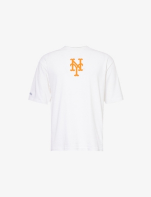 NEW ERA: Logo-print relaxed-fit cotton-blend T-shirt