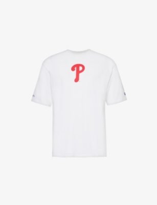 NEW ERA: Letter-print relaxed-fit cotton-jersey T-shirt