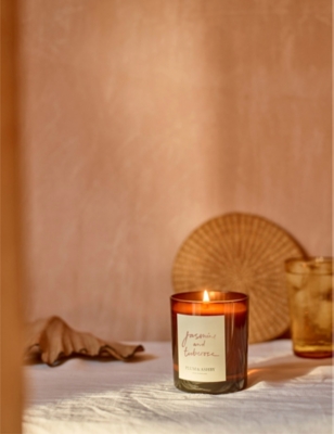 PLUM AND ASHBY: Jasmine and Tuberose scented wax candle 220g