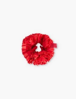 GOOD SQUISH - Badlands layered silk-satin scrunchie | Selfridges.com