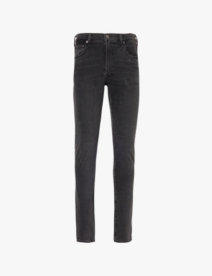 CITIZENS OF HUMANITY: Adler brand-patch tapered-leg stretch-denim jeans