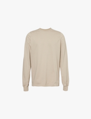 RICK OWENS: Crew-neck relaxed-fit organic cotton-jersey T-shirt