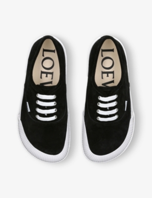 LOEWE: Terra Vulca Canvas Low-Top Trainers
