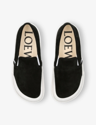 LOEWE: Terra Vulca Canvas Low-Top Trainers