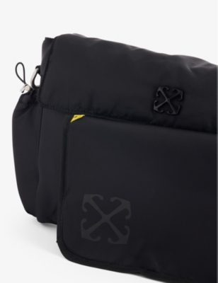 OFF-WHITE C/O VIRGIL ABLOH: Arrow Soft Jitney Diaper shell changing bag