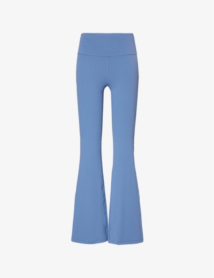 LULULEMON: Groove flared high-rise stretch-woven trousers