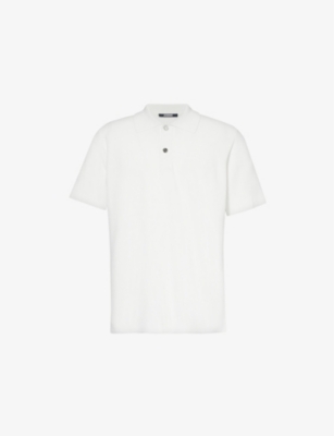 JACQUEMUS: Knitted polo shirt