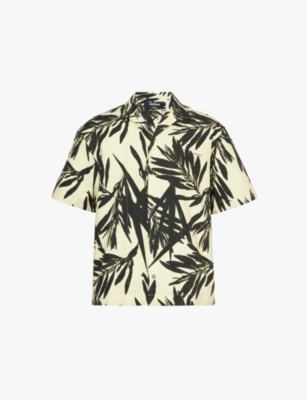 JACQUEMUS: La Chemise floral-print relaxed-fit cotton shirt