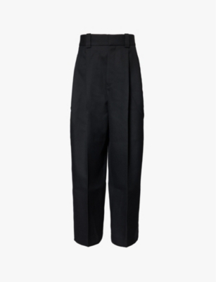 パンツ Jacquemus La Casa Le pantalon Marzio 44 Jacquemus Le Pantalon Marzio Wide-leg Trousers Light Grey Jacquemus