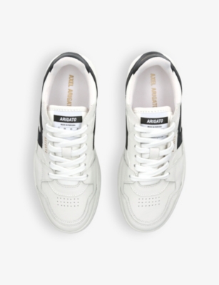 Axel Arigato Dice Logo-print Leather Low-top Trainers In White/blk