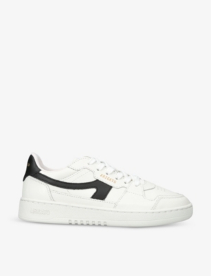 Axel Arigato Dice Logo-print Leather Low-top Trainers In White/blk