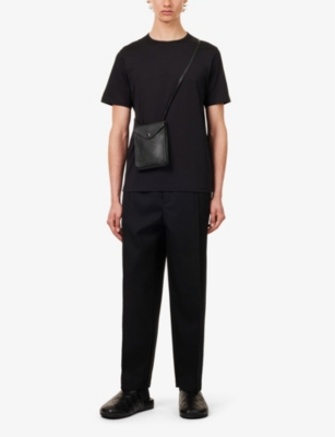 THEORY: Precise cotton-jersey T-shirt
