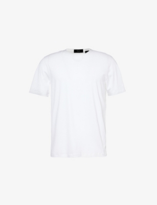 THEORY: Precise cotton-jersey T-shirt