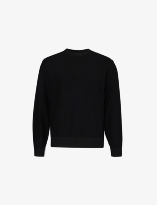 THEORY: Riland crew-neck knitted sweatshirt