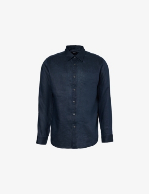 Irving regular-fit linen shirt