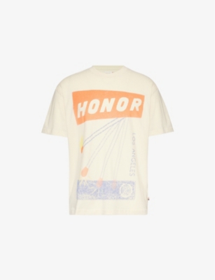 HONOR THE GIFT: Match Strike graphic-print cotton-jersey T-shirt