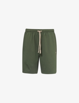 BOSS: Mid-rise cotton-blend stretch-jersey shorts