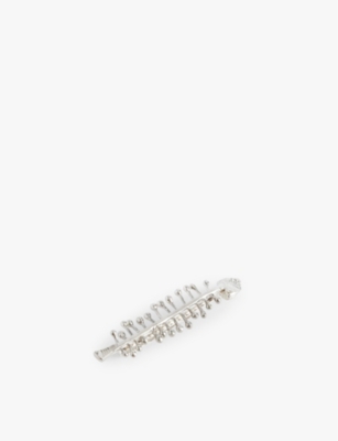ALIGHIERI: Skeletons Barette recycled sterling-silver hair clip