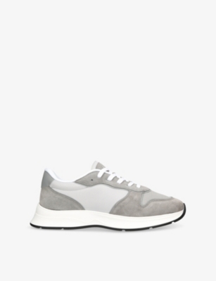 ARNE: Hybrid Runner Leather Low-Top Trainers