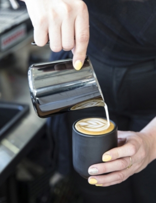 Fellow Black Carter Move Stainless-steel And Ceramic Mug 354ml In Black