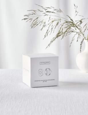 THE WHITE COMPANY: Unscented Car Scenting Refill Pack Of Eight