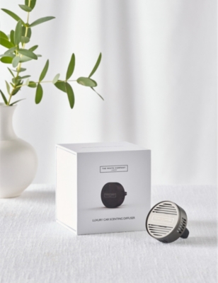 THE WHITE COMPANY: Luxury Car scented aluminium clip-on diffuser set