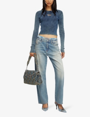 DIESEL: 1999 D-Reggy relaxed-fit low-rise denim jeans