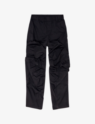 Diesel Womens 9xx P-arne-fem-p2 Cotton-twill Cargo Trousers In 9xx