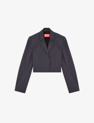 Diesel G-milla Cropped Blazer In 98x