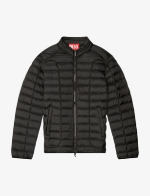 DIESEL: W-Pilot regular-fit quilted puffer jacket