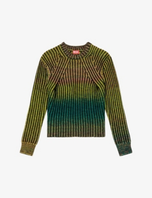 Diesel Oakland Ribbed Sweater In 5kv