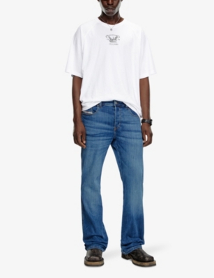 DIESEL: 1998 D-Buck faded-wash relaxed-fit jeans