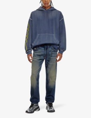 DIESEL: 2030 D-Krooley Joggjeans® 09j34 tapered-leg stretch-woven jeans
