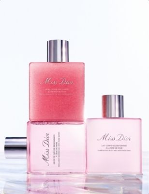 DIOR: Miss Dior exfoliating body oil with rose extract 175ml