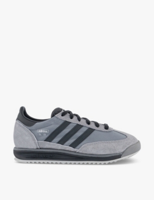 Adidas Originals Adidas Mens Sl 72 Rs Suede And Mesh Low-top Trainers In Gray