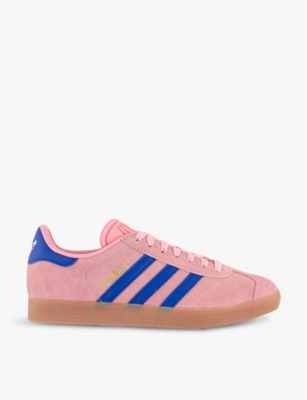 Adidas Originals Adidas Womens Semi Pink Spark Lucid Bl Gazelle Suede Low-top Trainers