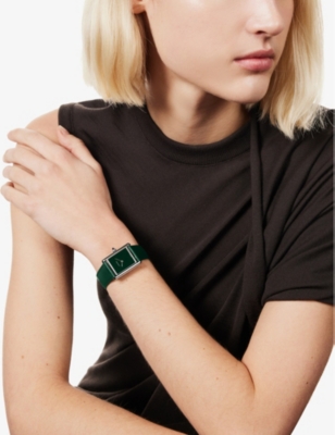 CARTIER: CRWSTA0127 Tank Must Large steel quartz watch